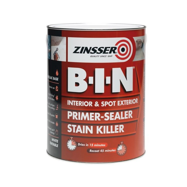 Zinsser B-i-n Primer Sealer 5L