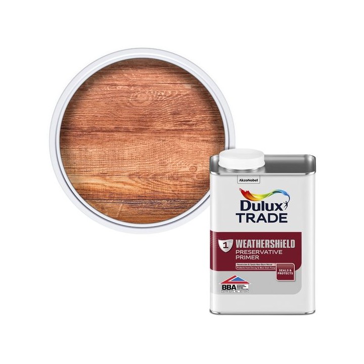 Dulux Trade Weathershield Preservative Primer 1L