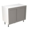 Flatpack Base Unit Shaker Ultra Matt Dust Grey 1000mm - FKKH0808