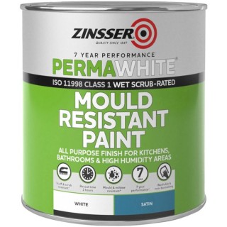 Zinsser Perma-white Self Priming Paint Satin 2.5L