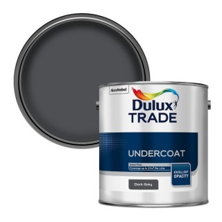 Dulux Trade Undercoat Paint Dark 2.5L Grey