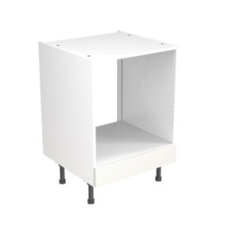 Flatpack Built Under Oven Housing Unit Value Slab Standard Matt White 600mm - FKKM1005