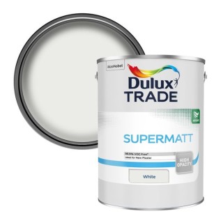 Dulux Trade Supermatt Emulsion Paint 5L White