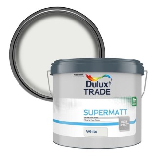 Dulux Trade Supermatt Emulsion Paint 10L White