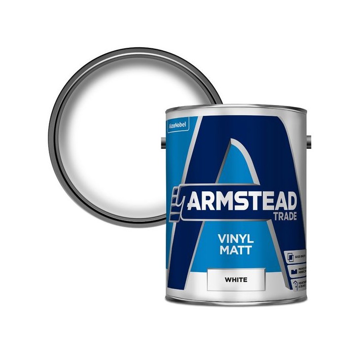Armstead Trade Vinyl Matt 5L White