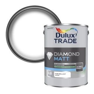 Dulux Trade Diamond Matt 5L Pure Brilliant White