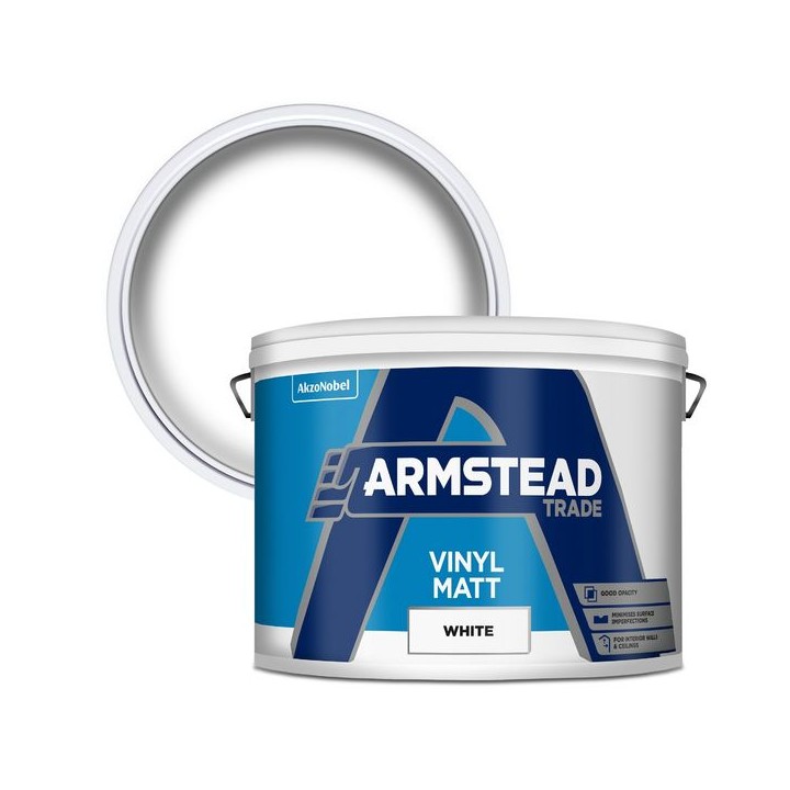 Armstead Trade Vinyl Matt 10L White