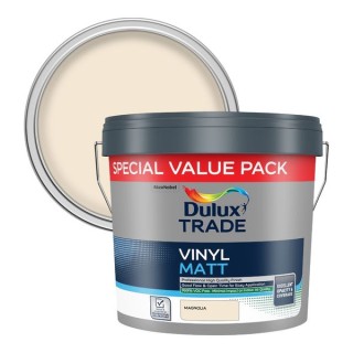 Dulux Trade Vinyl Matt 7.5L Magnolia