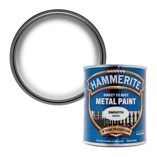 Hammerite Metal Paint Smooth 750ml White