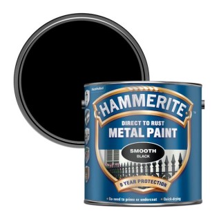 Hammerite Metal Paint Smooth 2.5L Black