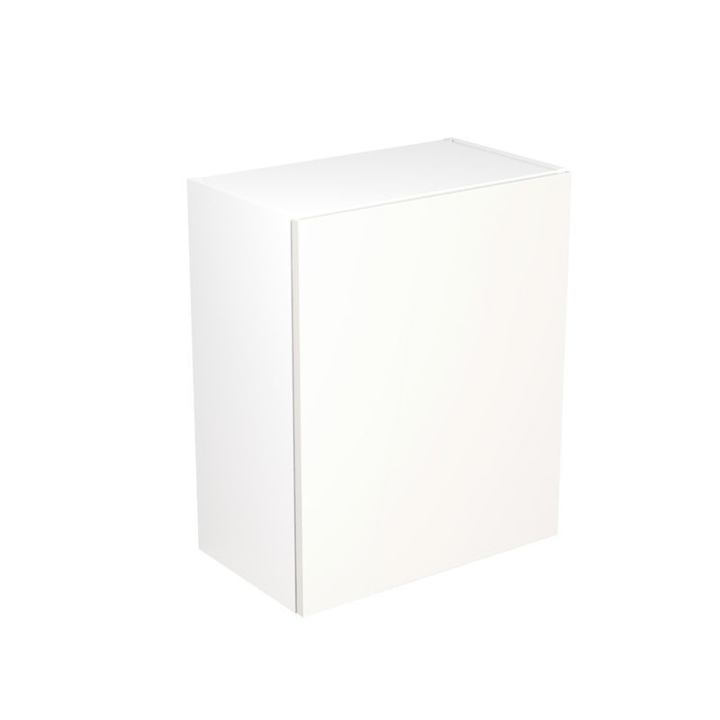 Flatpack Wall Unit Value Slab Standard Matt White 600mm - FKKM1014