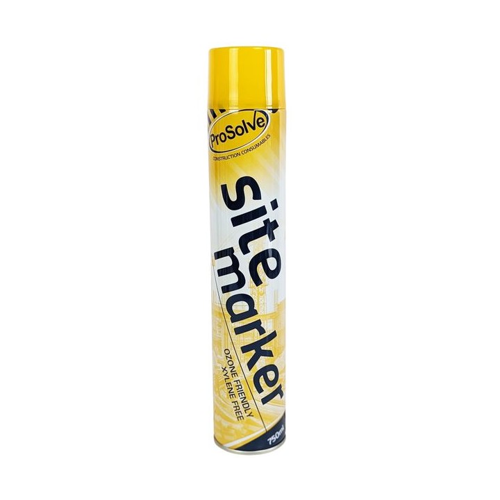 ProSolve Site Marker Aerosol 750ml - Yellow