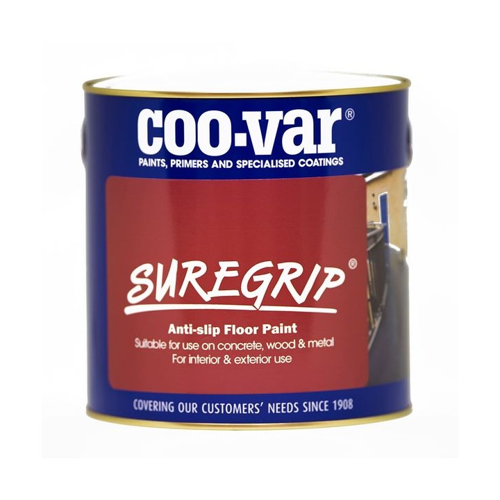 COO-VAR Suregrip Anti-Slip Floor Paint 5L Yellow