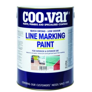 COO-VAR Low Odour Line Marking Paint Yellow 5L