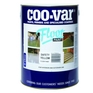 COO-VAR Floor Paint Safety Yellow 5L