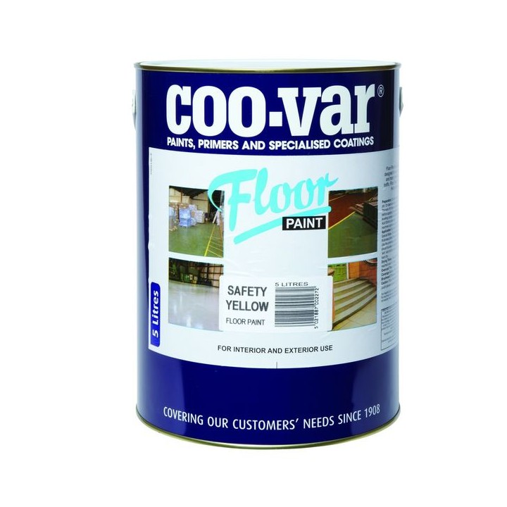 COO-VAR Floor Paint Safety Yellow 5L