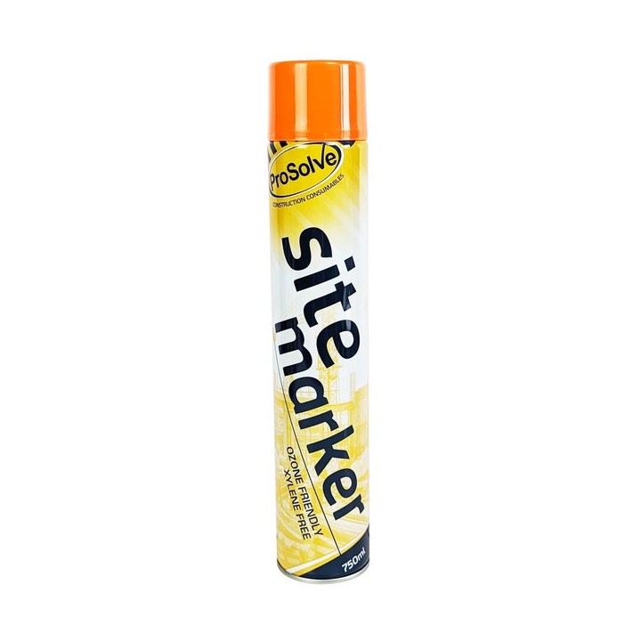 ProSolve Site Marker Aerosol 750ml - Orange