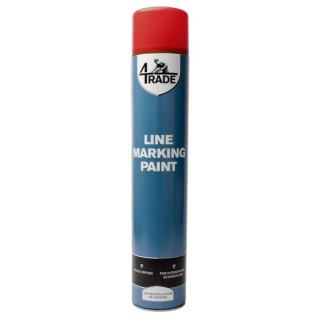 4Trade Line Marking Paint Red 750ml