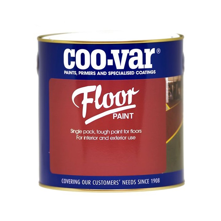 COO-VAR Floor Paint 5L Tile Red