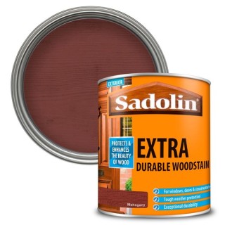 Sadolin Extra Durable Woodstain 1L Mahogany