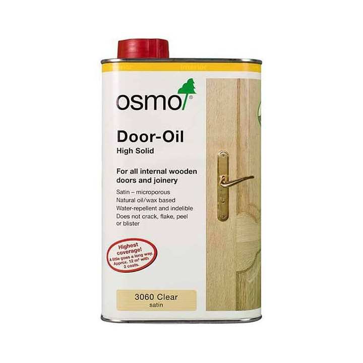 Osmo Door Oil Clear Satin 1L