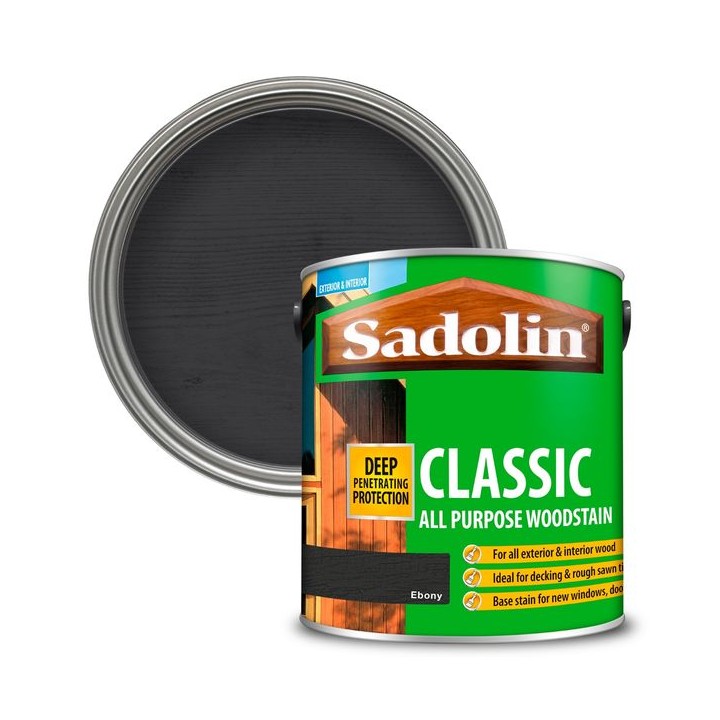 Sadolin Classic Wood Protection 2.5L Ebony