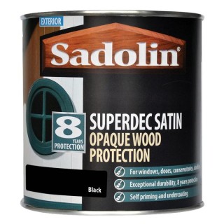 Sadolin Superdec Black 1L