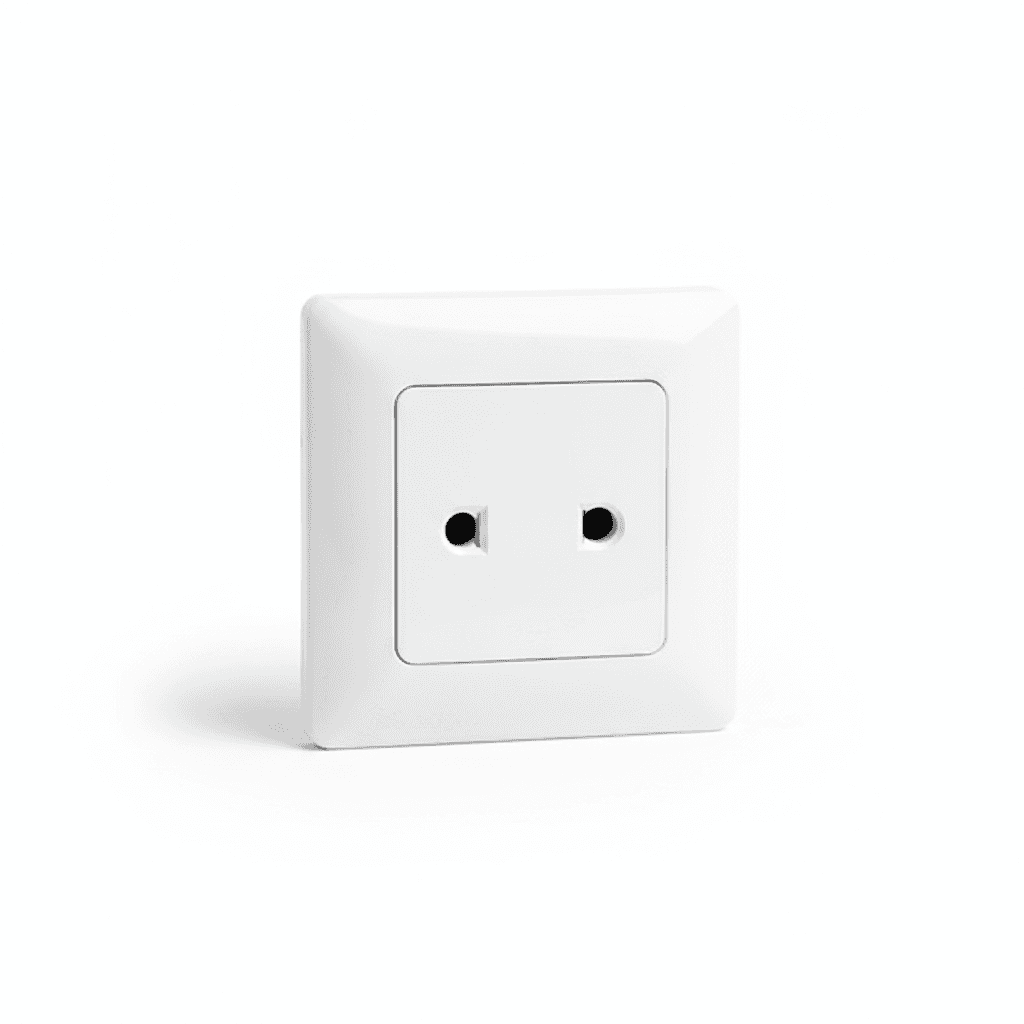 MK Master Telephone Socket Single K422WHI