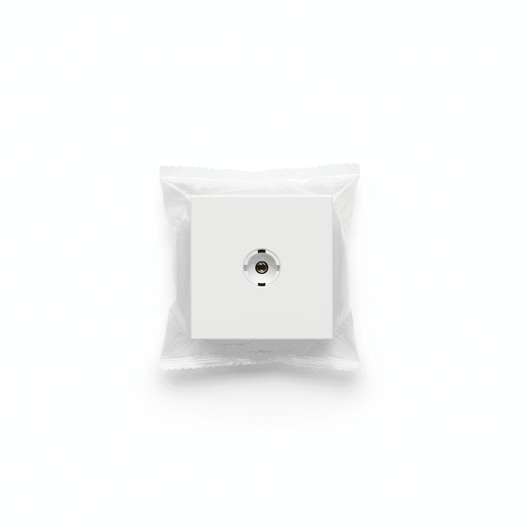 MK Single Coaxial/Satellite Socket K3525WHI