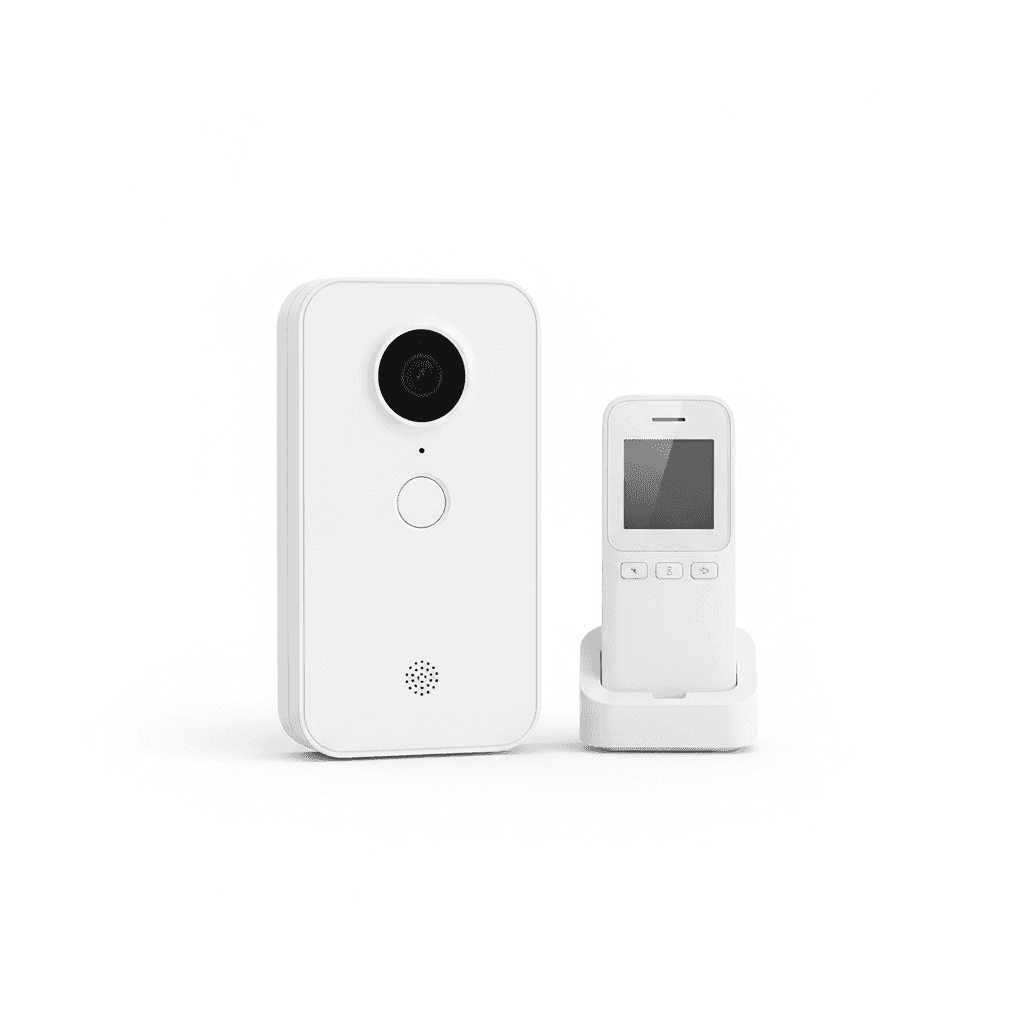 Smartwares VD36W Wireless Video Doorbell Intercom With Po...