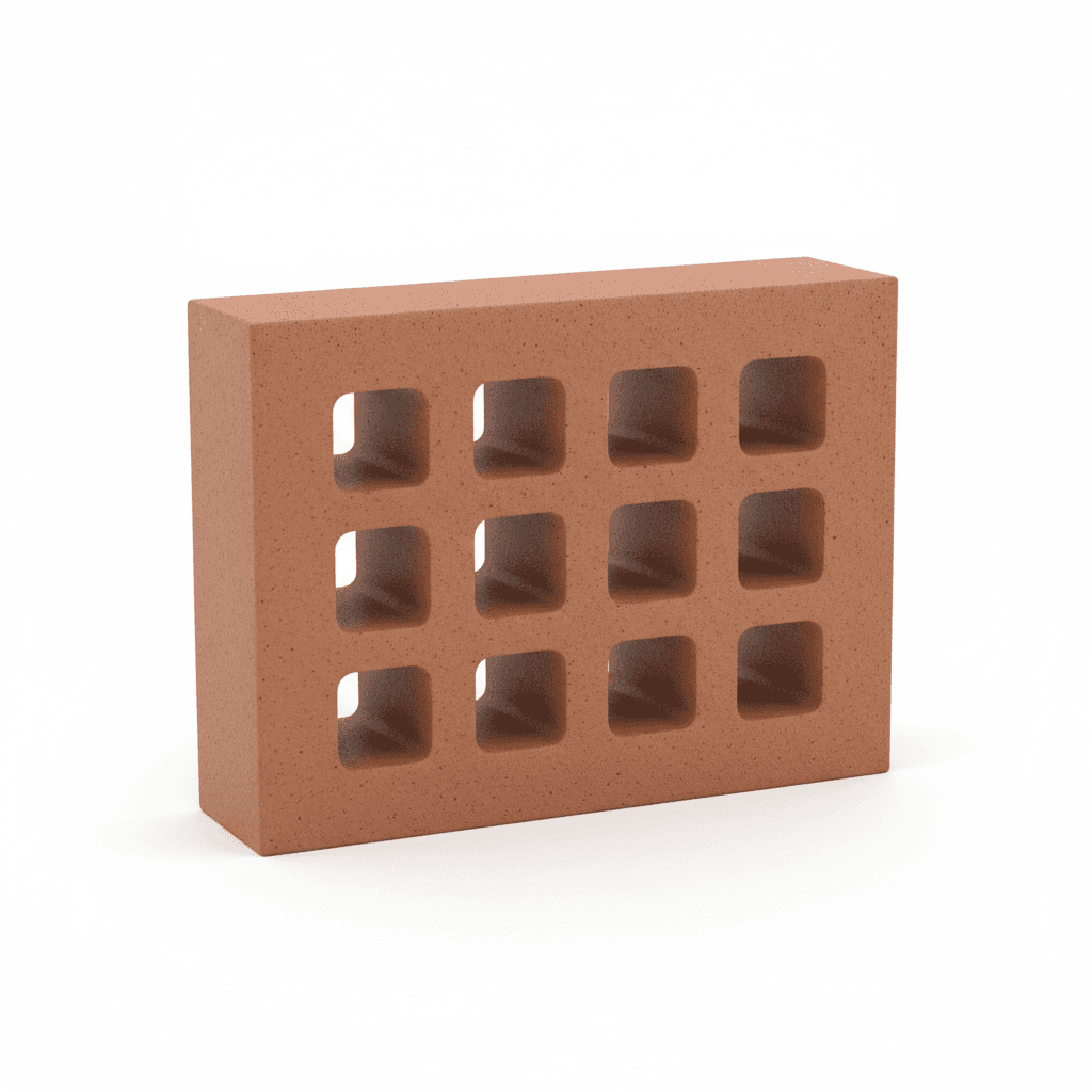Air Brick Red 215 X 65mm (9" X 3")