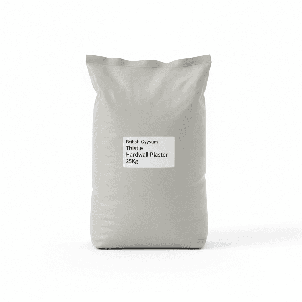 British Gypsum Thistle Hardwall Plaster 25Kg