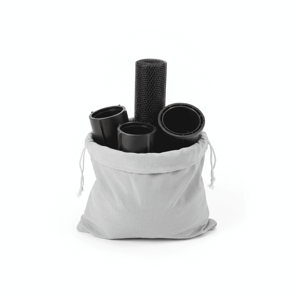 ACO HexDrain Accessory Pack (Ends, Leaf Guard & Outlet)