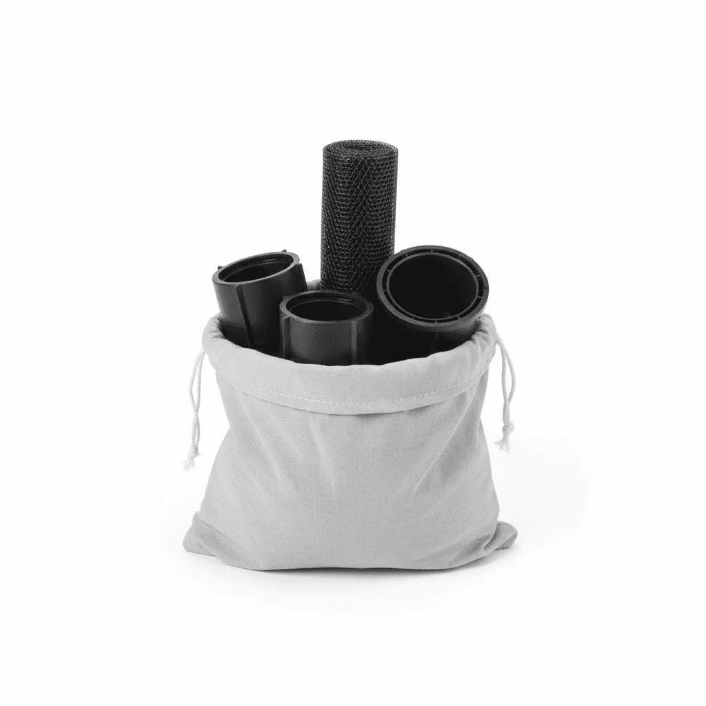 ACO HexDrain Accessory Pack (Ends, Leaf Guard & Outlet)