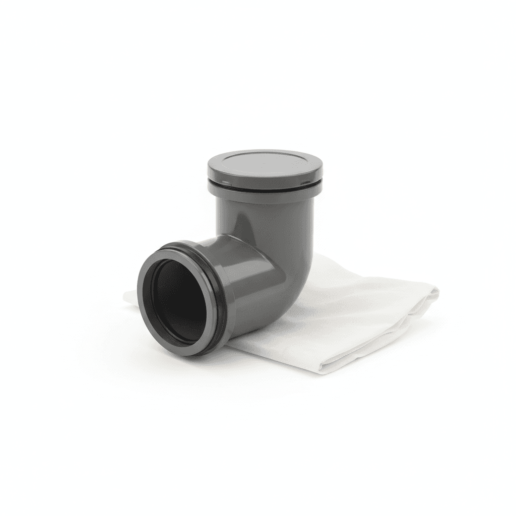 FloPlast Push Fit Plain End 45° Square Rodding Point (Sp...