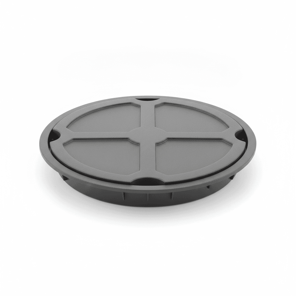 FloPlast Push Fit Round Inspection Chamber Cover & Frame ...
