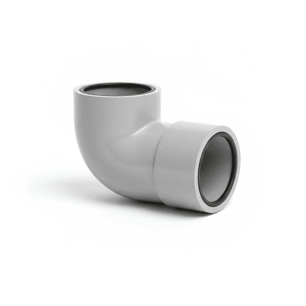 FloPlast 110mm Underground 87.5° Double Socket Bend